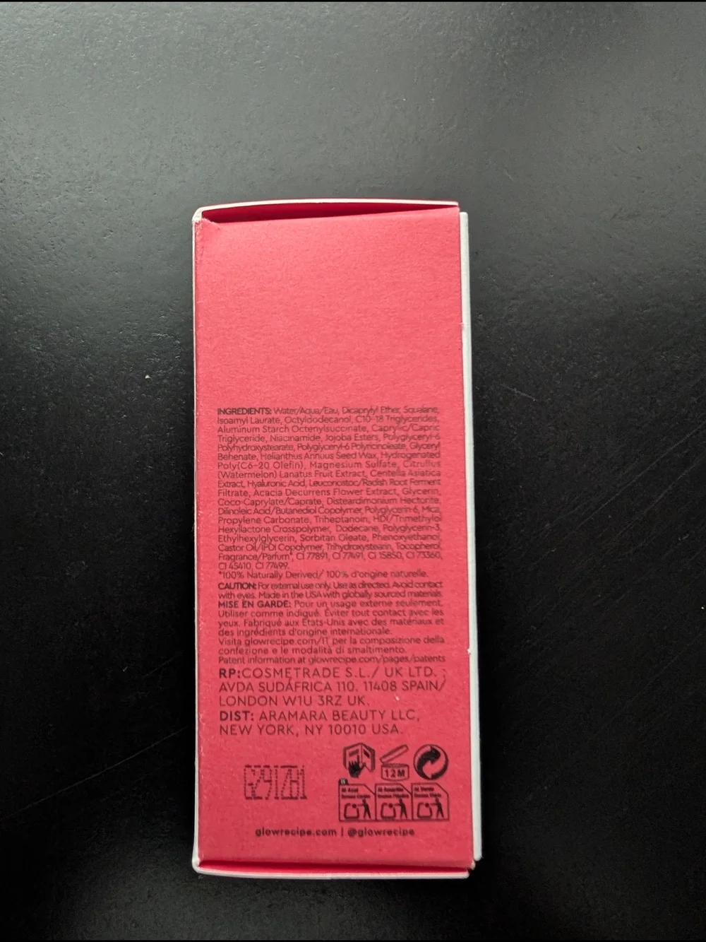 Glow Recipe Watermelon Glow Niacinamide Dewy Flush Tinted Serum - Pink